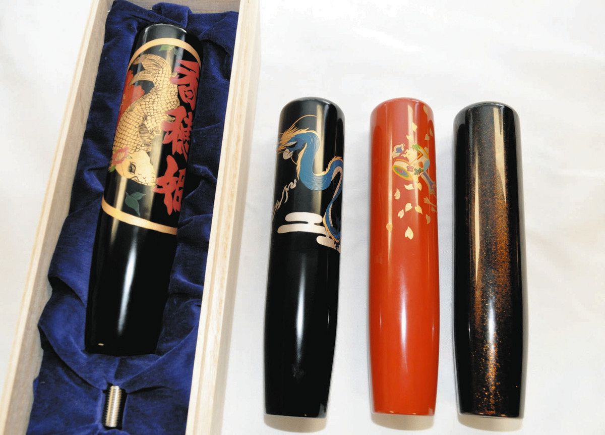 1点物の漆塗りシフトノブ 塩尻の職人がトラック用に試作：中日新聞Web