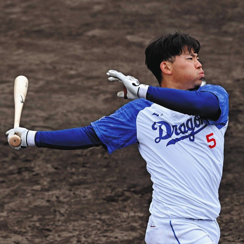 【中日スタメン】今季初の対外試合、2位村松が「9番・二塁」、7位福永は「6番・三塁」、4位山浅は「8番・捕手」：中日スポーツ・東京中日スポーツ
