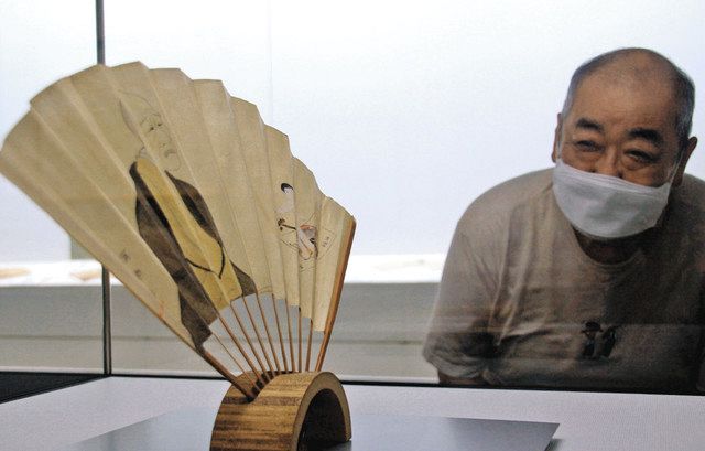 写楽の謎の扇など展示 津・石水博物館 川喜田家ゆかり：中日新聞Web