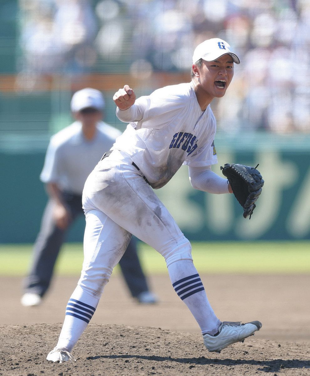 日大三戦に先発した柴田投手