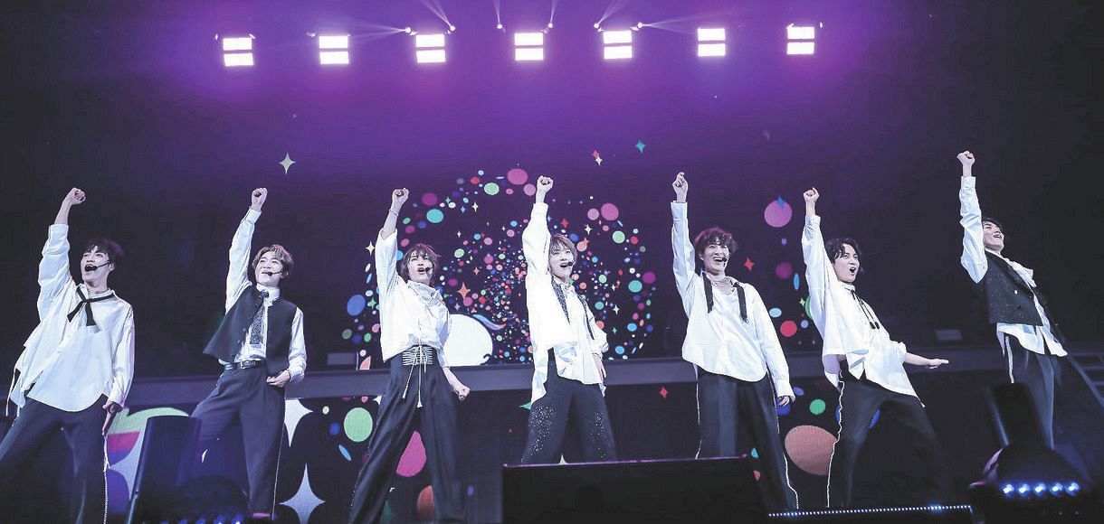 7order 初のツアーが日本武道館からスタート 今日は特別な日になる 大ハッスルで会場を One に 中日スポーツ 東京中日スポーツ