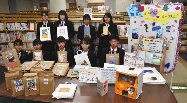 多治見高生のお薦め本コーナー開設 多治見市図書館 中日新聞web