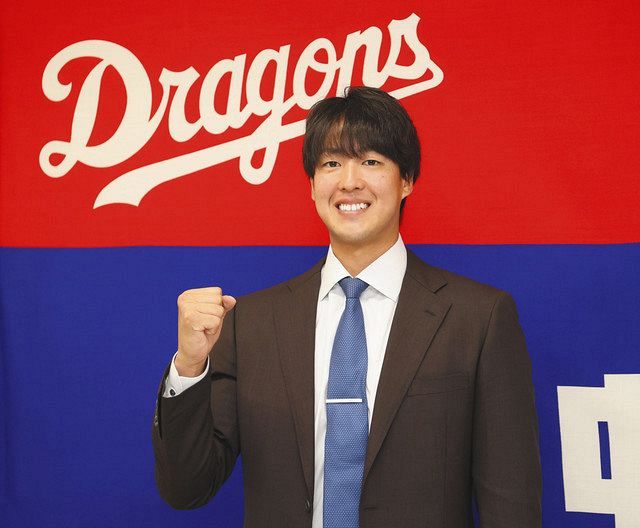 中日・梅津晃大 現状維持でサイン…来季から“18”背負う「プロで付けるの