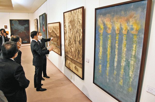 素描が語る生みの苦しみ 岐阜の加藤栄三・東一記念美術館で展覧 素描が語る生みの苦しみ 岐阜の加藤栄三・東一記念美術館で展覧
