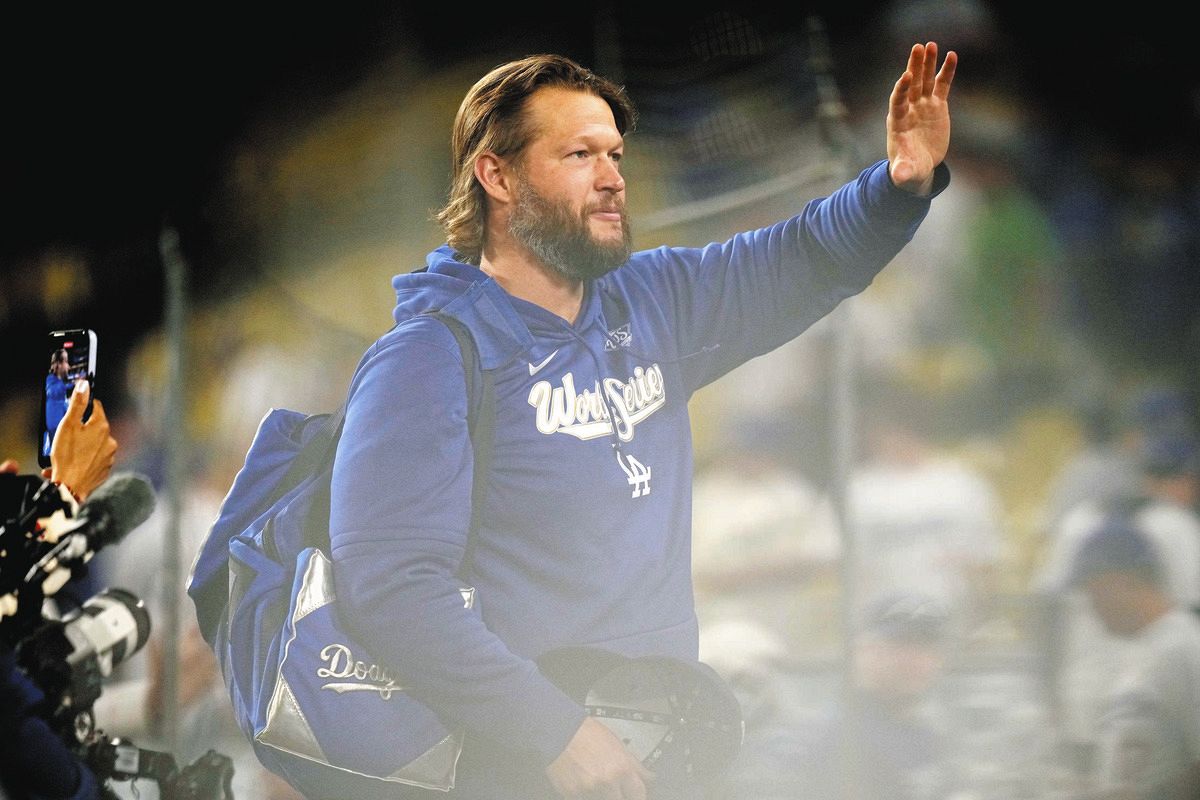 カーショー、18年過ごしたドジャース本拠地に別れ 最後は笑顔、家族