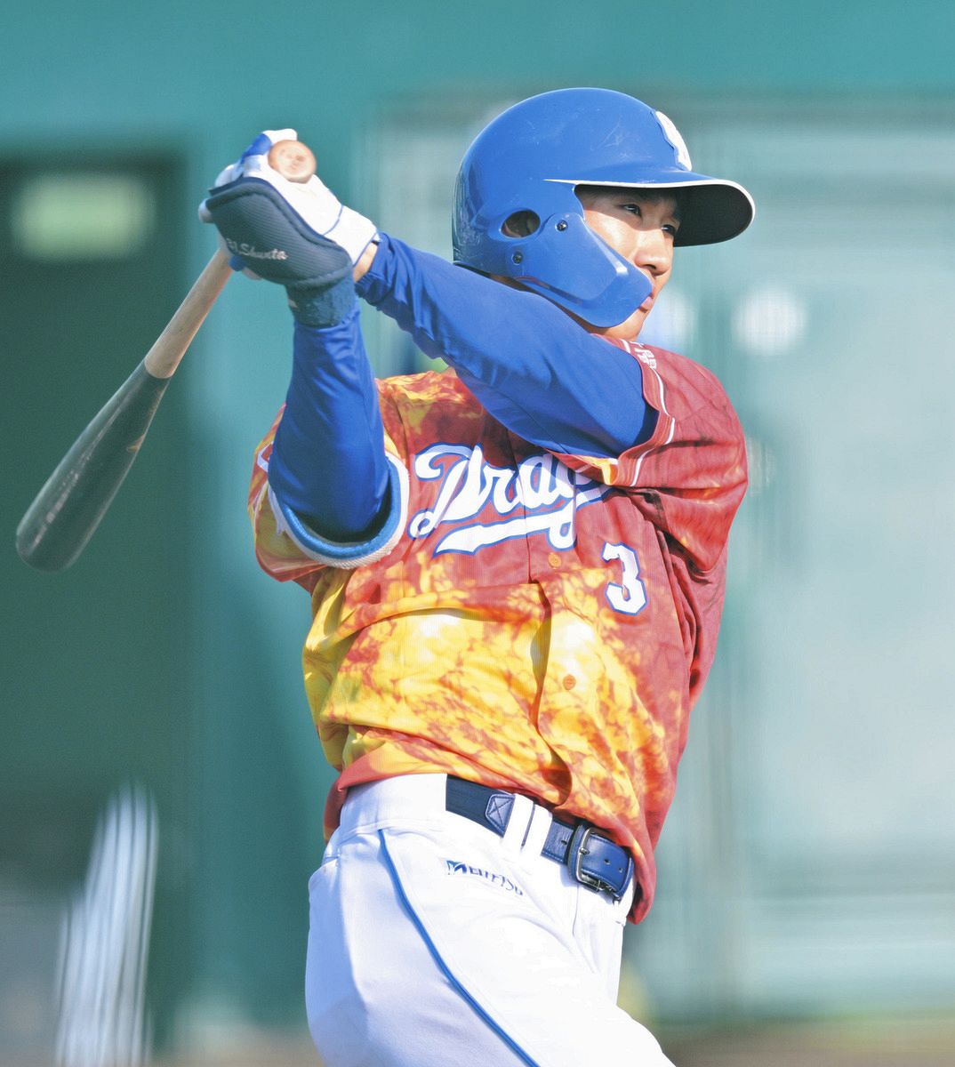 中日・森駿太が初安打＆初打点「打撃のイメージは変えず、崩されない