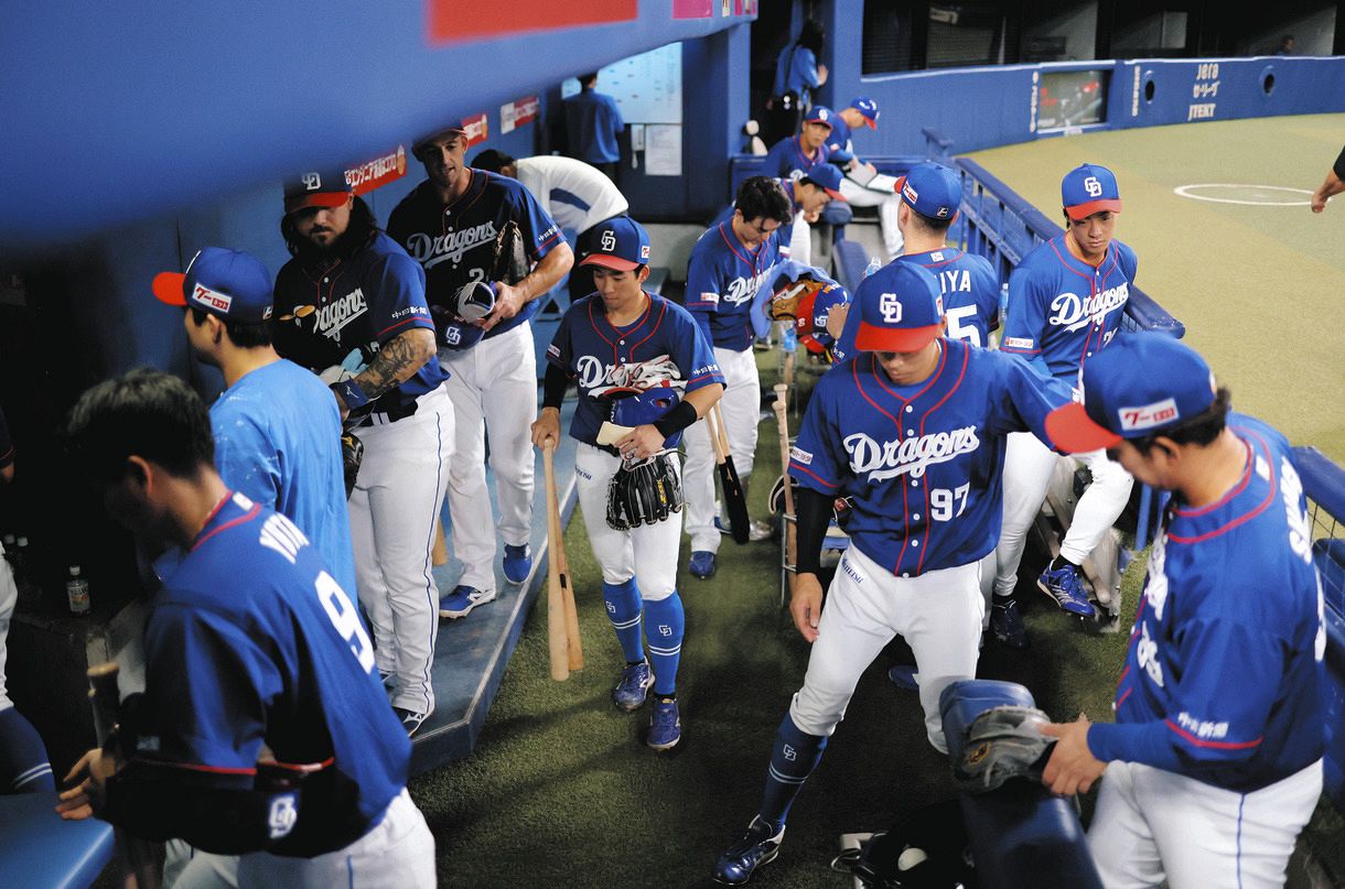 中日打線、1週間ぶりの本拠地ゲームで今季20試合目のゼロ封負け 松中