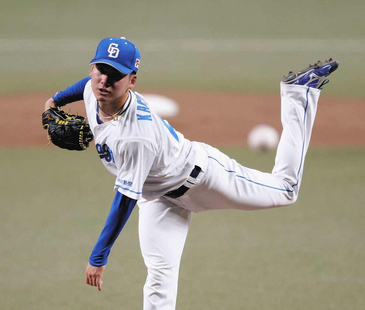 中日・金丸夢斗、プロ初先発で堂々の投球！ 6イニング92球8奪三振 