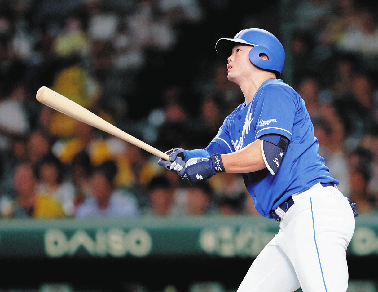 細川成也の23号2ランで4試合ぶり先制 自身12試合ぶりの一発を左中間
