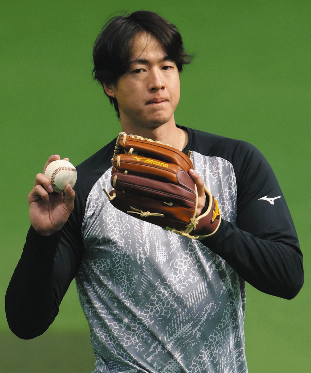 中日・梅津晃大、リハビリ順調を報告 15メートルのネットスロー60球