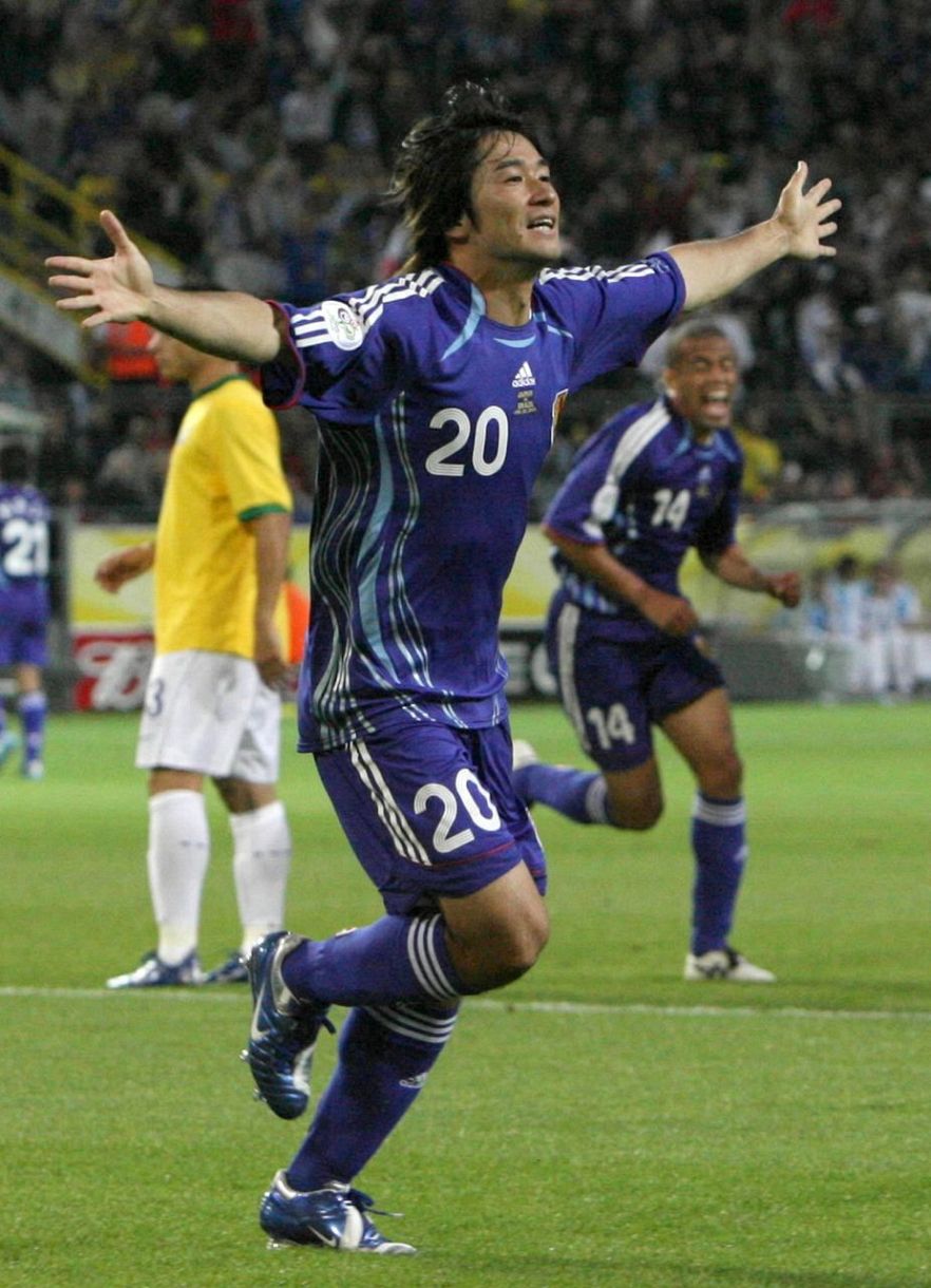 写真14カット】2006年W杯ドイツ大会 ブラジル戦を振り返る 玉田の鮮烈