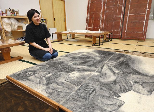 原爆の図」愛知県立芸術大が修復完了 「バトン引き継げた」：中日新聞Web