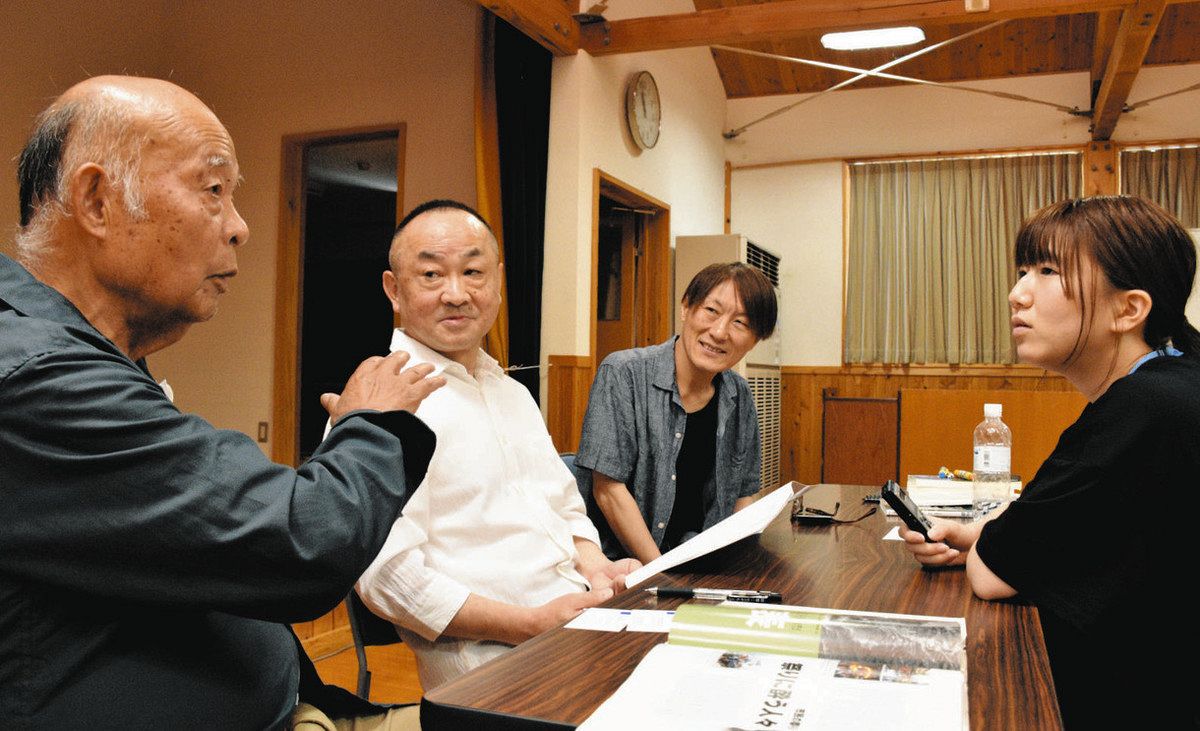 くんまの民話残したい 静岡文化芸大生が地域住民から聞き取り：中日 