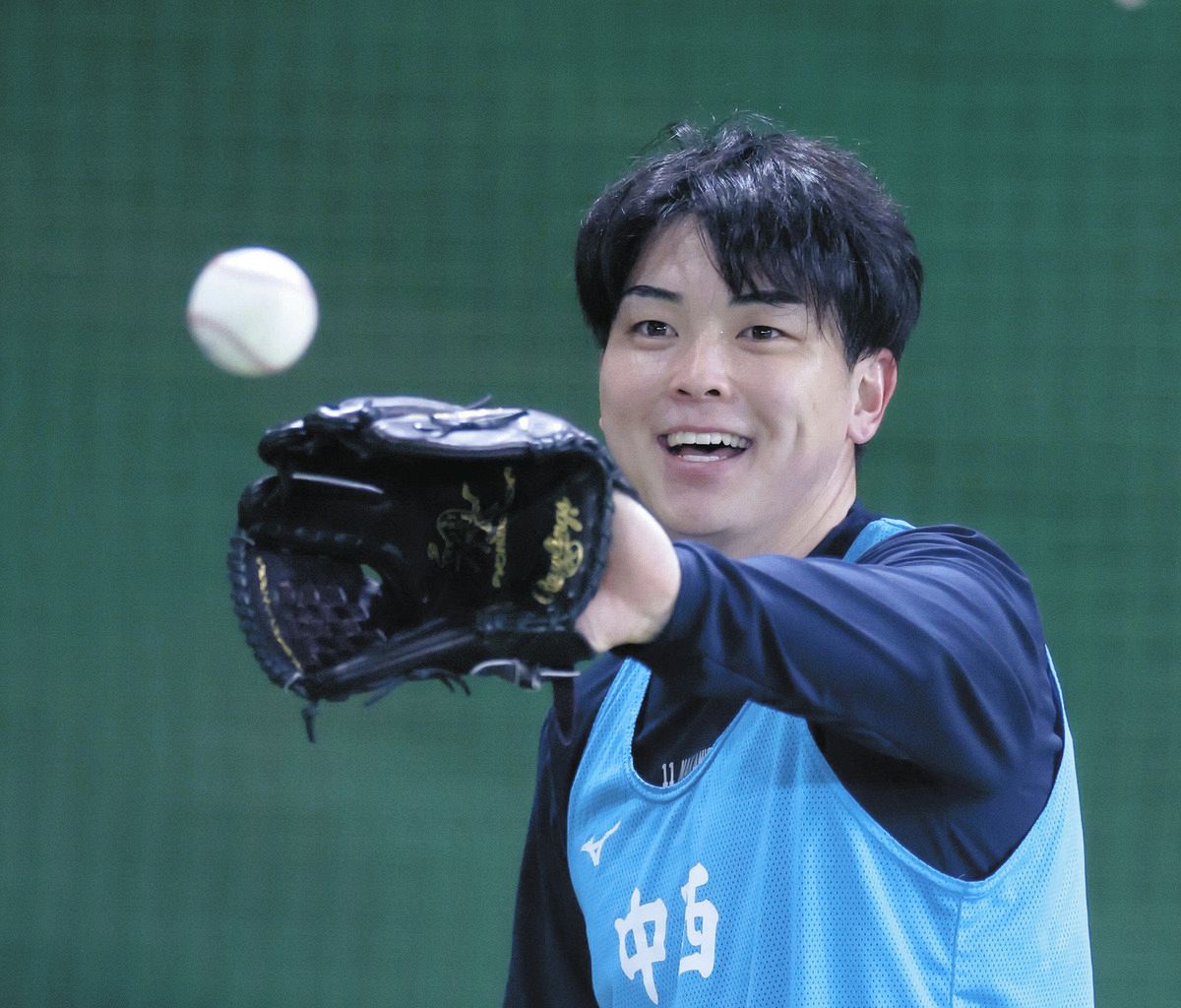 中日ドラフト1位・中西聖輝、5度目のブルペン入りで修正力の高さを発揮