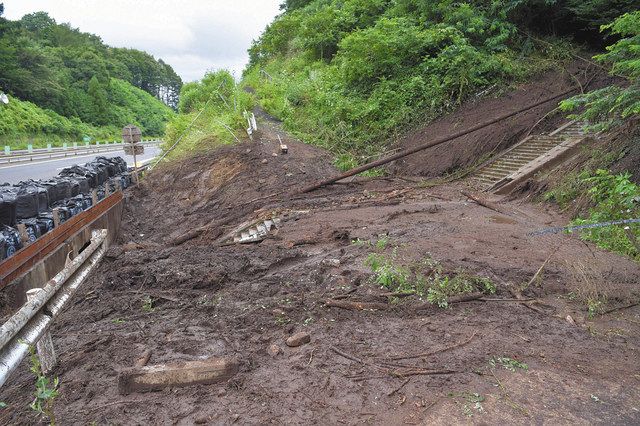 相次ぐ土砂災害、住民不安 県内で再び大雨の恐れ :中日新聞Web