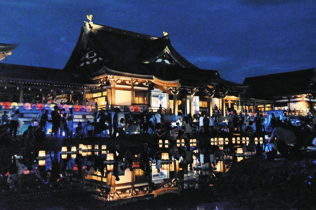 先祖やお世話になっている人に感謝込めて 石川県津幡町の俱利迦羅
