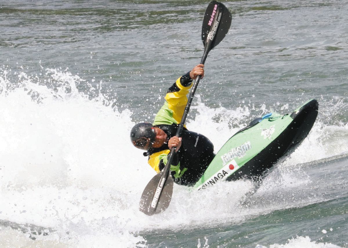 松永がカヤック男子８連覇の快挙