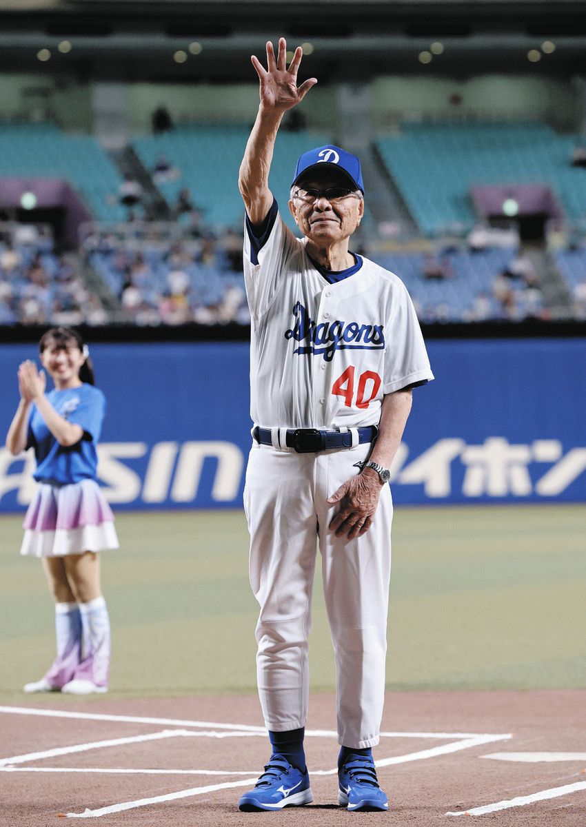 Bonanzaグローブ ＆ 元プロ野球選手 中日ドラゴンズ 中尾孝義