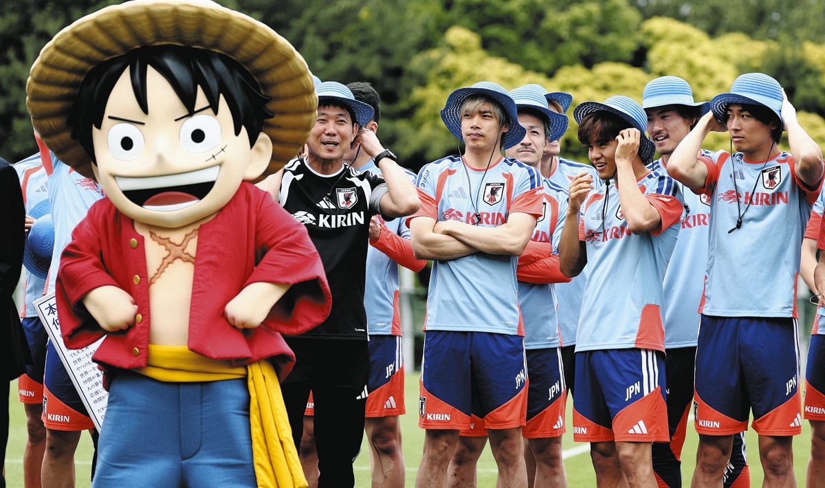 主将・遠藤航、「麦わらの一味として…」 サッカー日本代表、『ONE