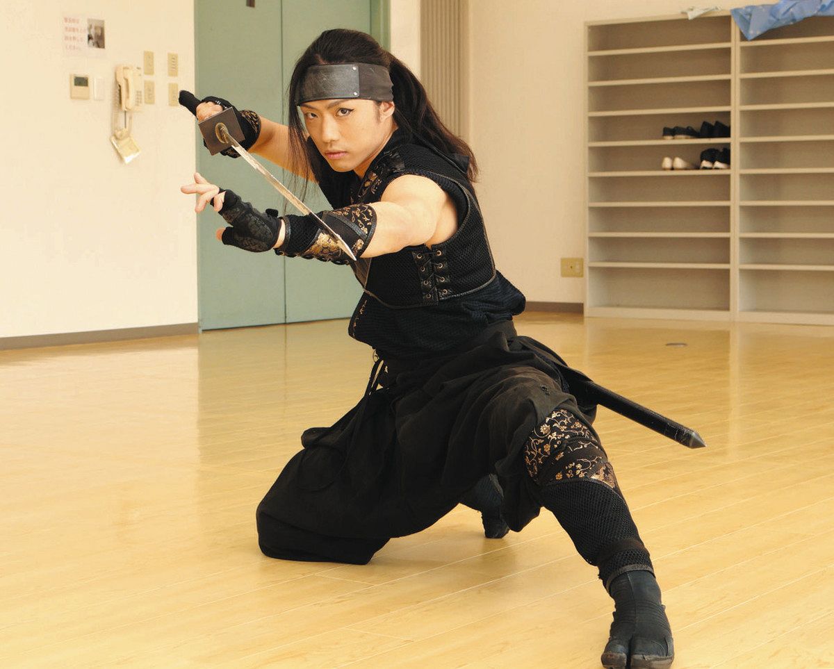 君も忍者だ！講師にプロ参上 一宮で小学生向け教室、服部半蔵正重さん