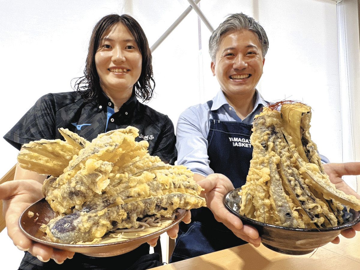 丼藤さま　確認用　※入札はご遠慮ください！ ナス天1本半分「ドサ丼」帰ってきた 山県で昨夏好評、今夏は「ドサ天