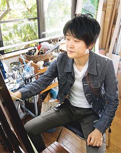 動物が彩る 家族愛の風景 画家 西野健太郎：北陸中日新聞Web