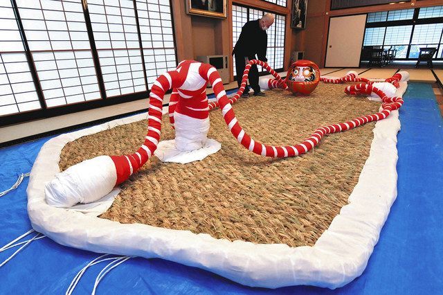 乗って厄よけ いい年に 松本の大安楽寺 大わらじ完成 中日新聞web