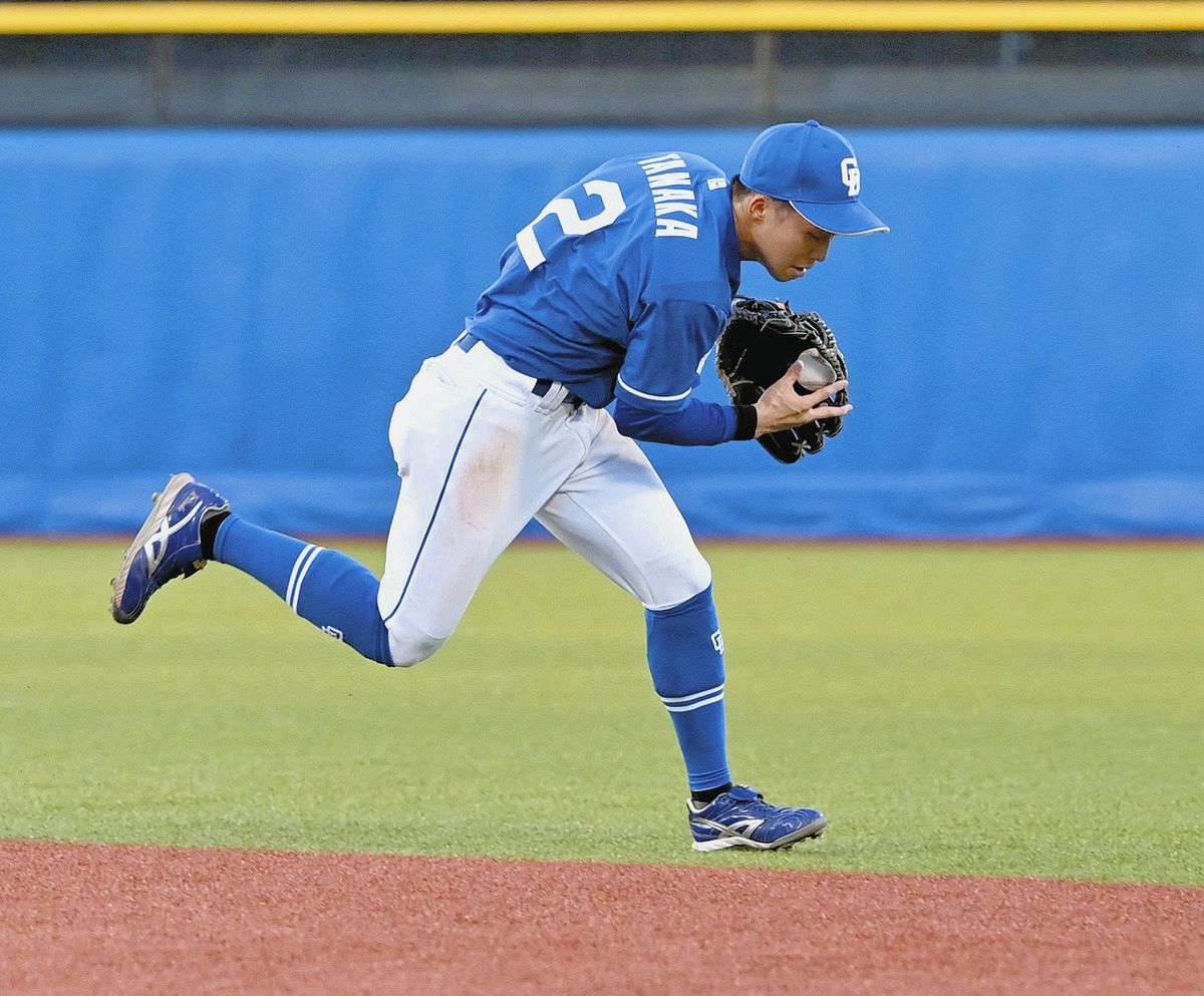 tomogu　田中幹也 中日23歳が「今年のセカンドのGG」 東京D騒然…坂本も衝撃の超美技は