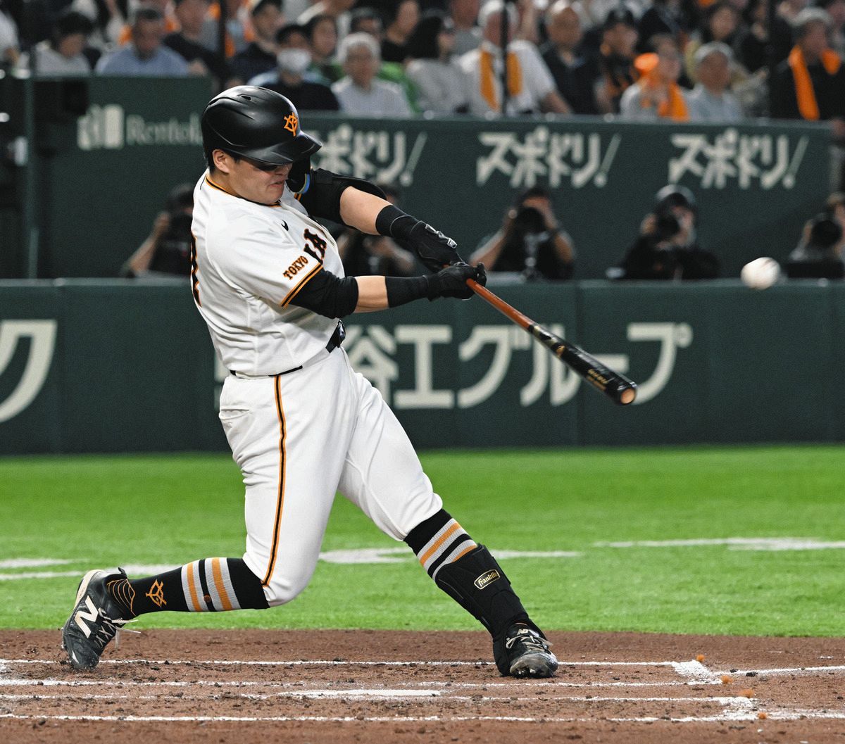 巨人・山瀬慎之助、プロ初弾にXトレンド入り ファンから「よしよしよし