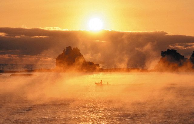 唯一無二の海霧 串本・田原の熊野灘：中日新聞Web