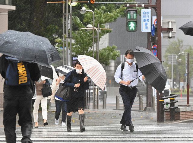台風１４号 東海地方でも交通機関に影響 今夜も大雨警戒 中日新聞web