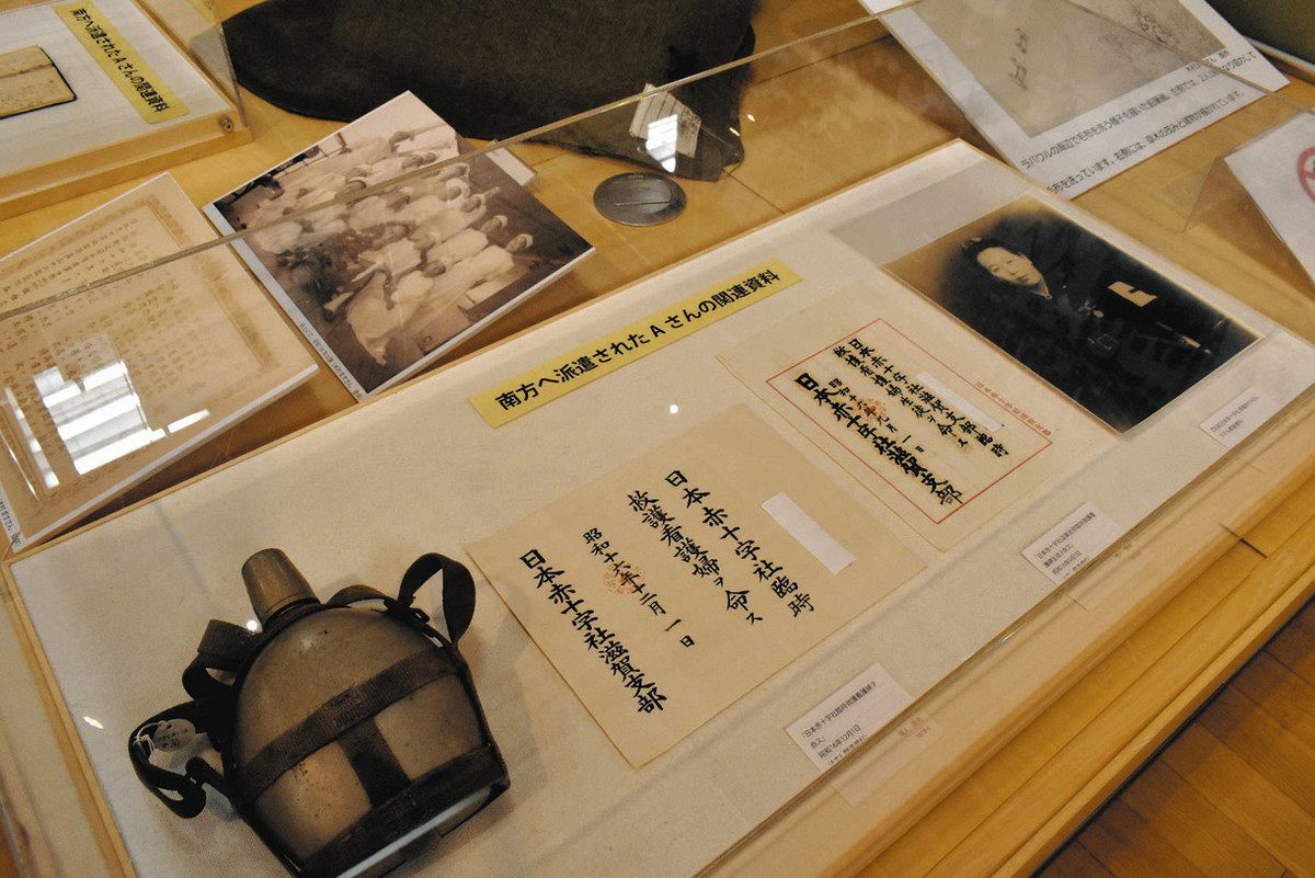 泣きながら遺書を…」戦場の女性、過酷な看護 滋賀県東近江市の平和祈念