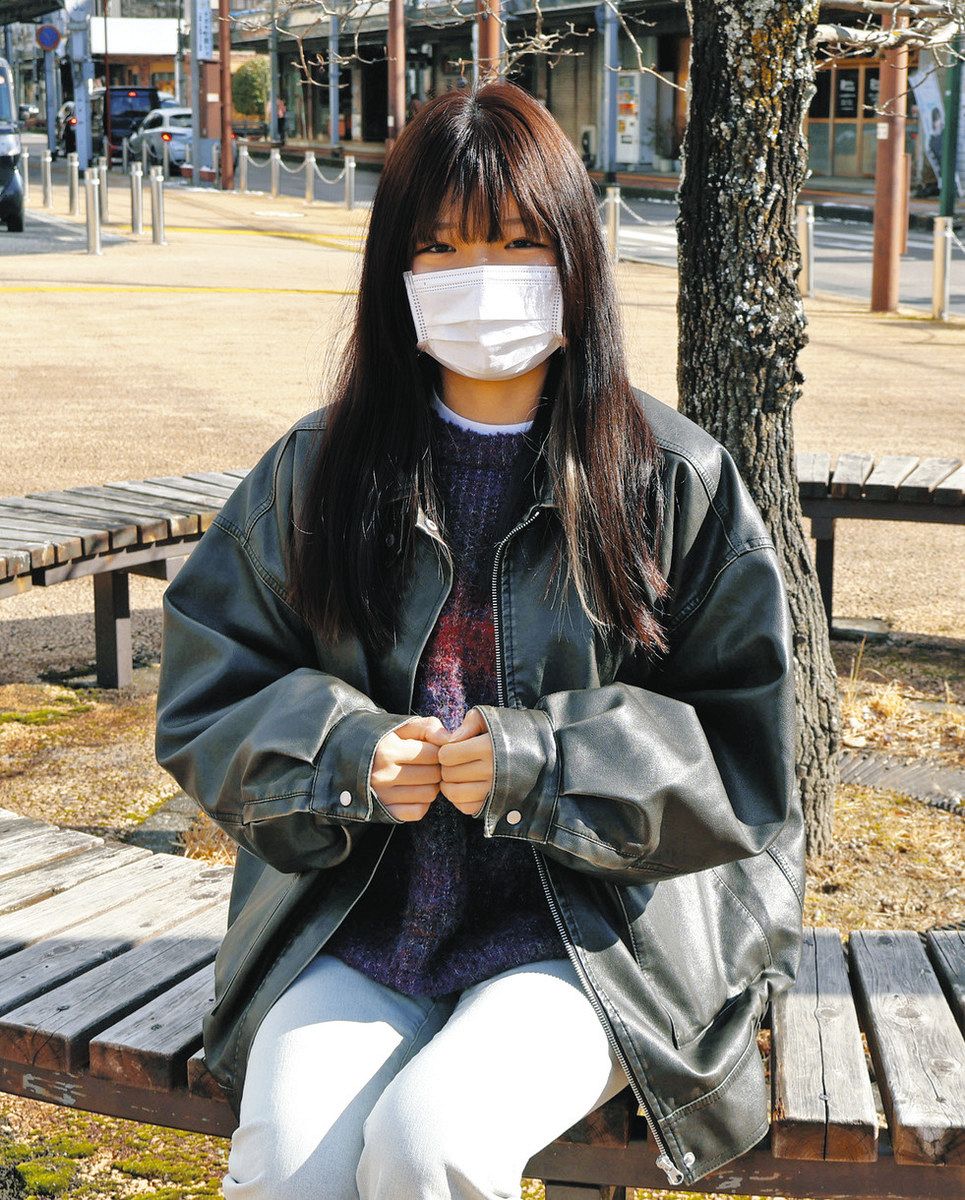 猪野玲那さん＝瑞浪市寺河戸町で