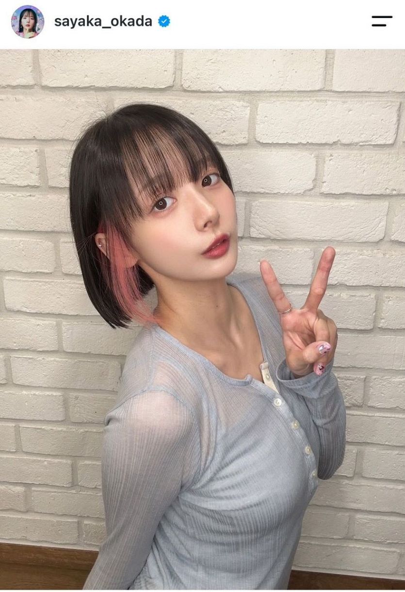 岡田紗佳のインスタグラムより