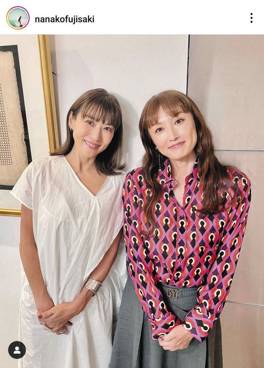 藤崎奈々子、熊本移住の井上晴美と久々2ショット「相変わらずシャキシャキ」フォロワー「再会おめでとう」：中日スポーツ・東京中日スポーツ