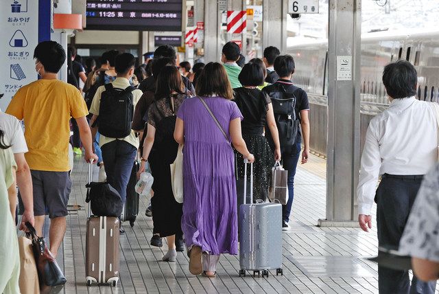ワクチン打ったから帰省 お盆シーズン開始 中日新聞しずおかweb