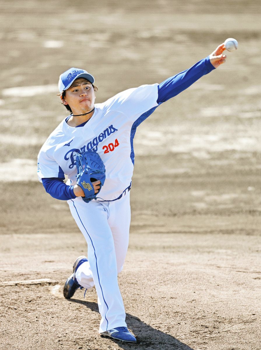 中日育成・三浦瑞樹、11日の教育リーグ・阪神戦に先発 開幕前の支配下