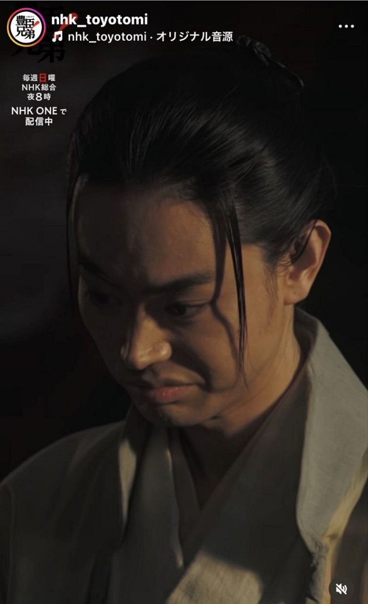 NHK『豊臣兄弟！』の公式インスタグラムから