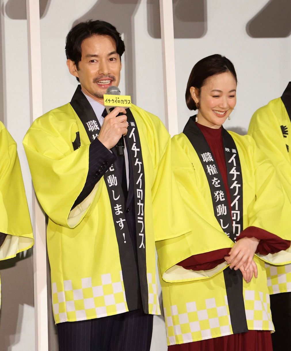黒木華 竹野内豊、おちゃめな一面暴露され「そうかなあ」 黒木華と映画「イチケイのカラス」あいさつ：中日スポーツ・東京中日スポーツ