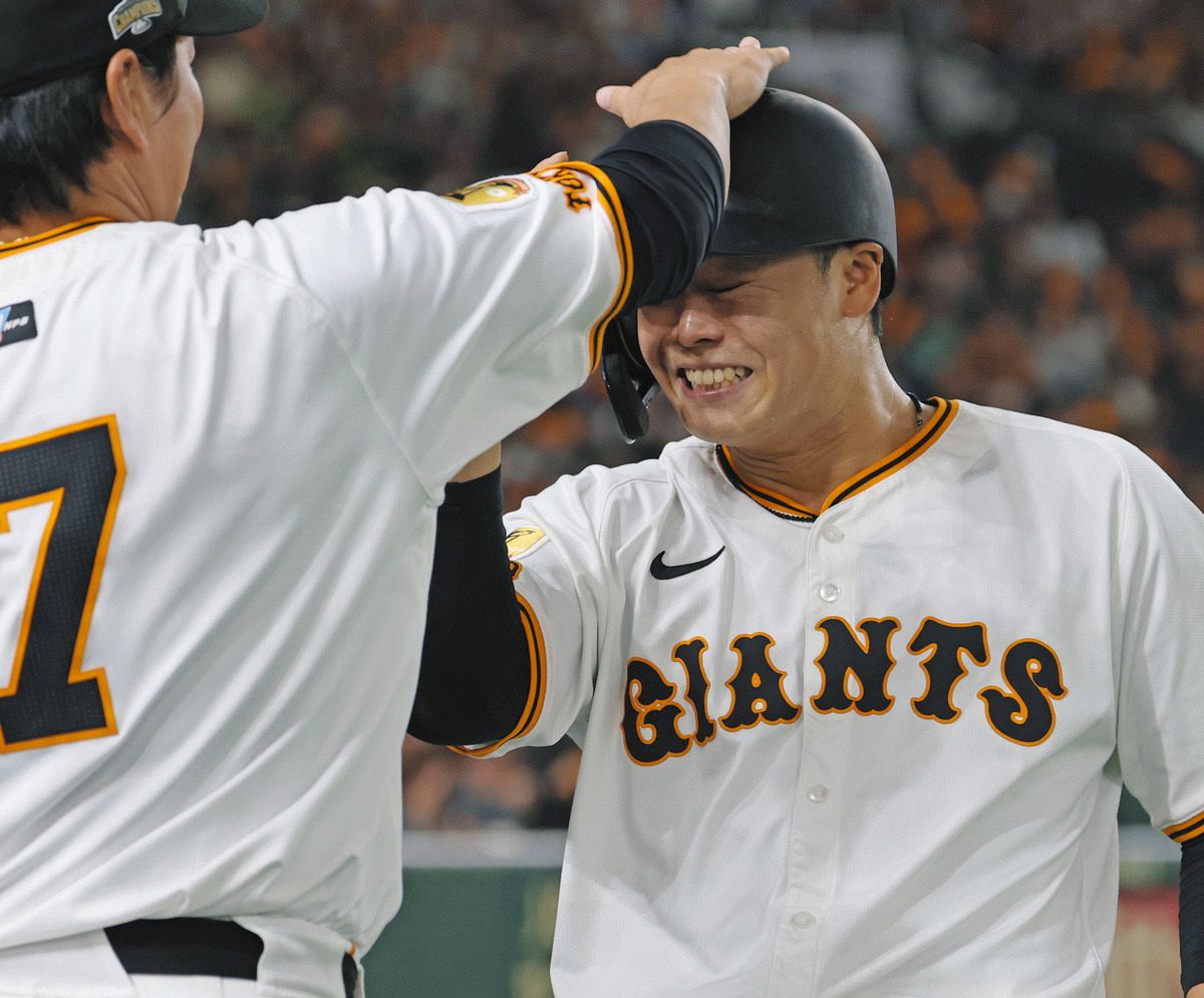 巨人】先発野手全員安打で12得点 坂本勇人に代わって中山礼都が