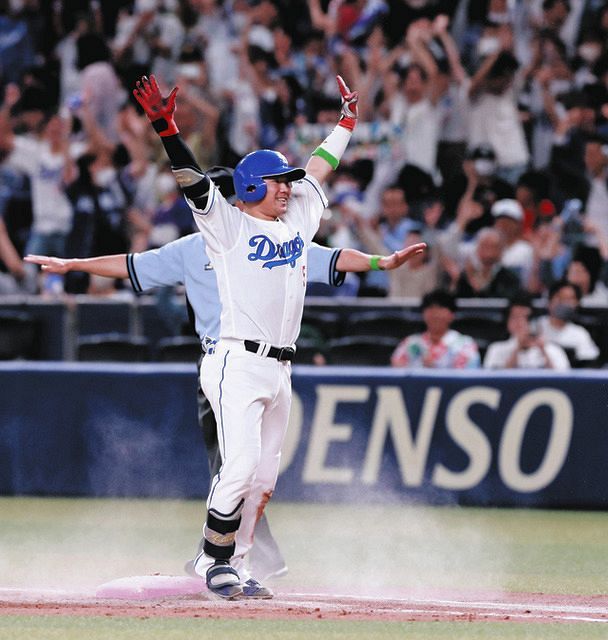 中日ドラゴンズ　村松開人選手ホームゲーム実使用キャップ 中日ドラゴンズ 村松開人選手ホームゲーム実使用キャップ 中日