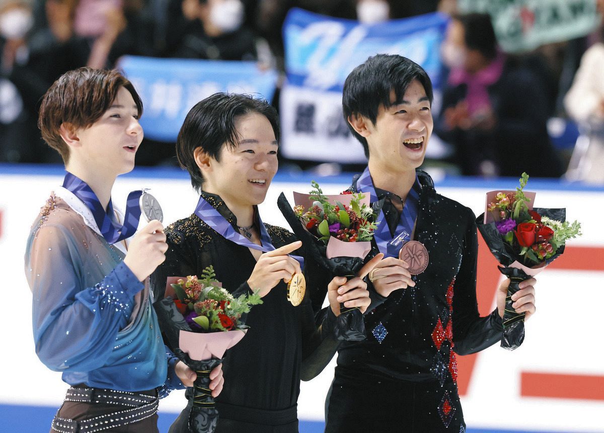 自分に勝てた」鍵山優真が全日本フィギュア初優勝 「冷静」と「情熱