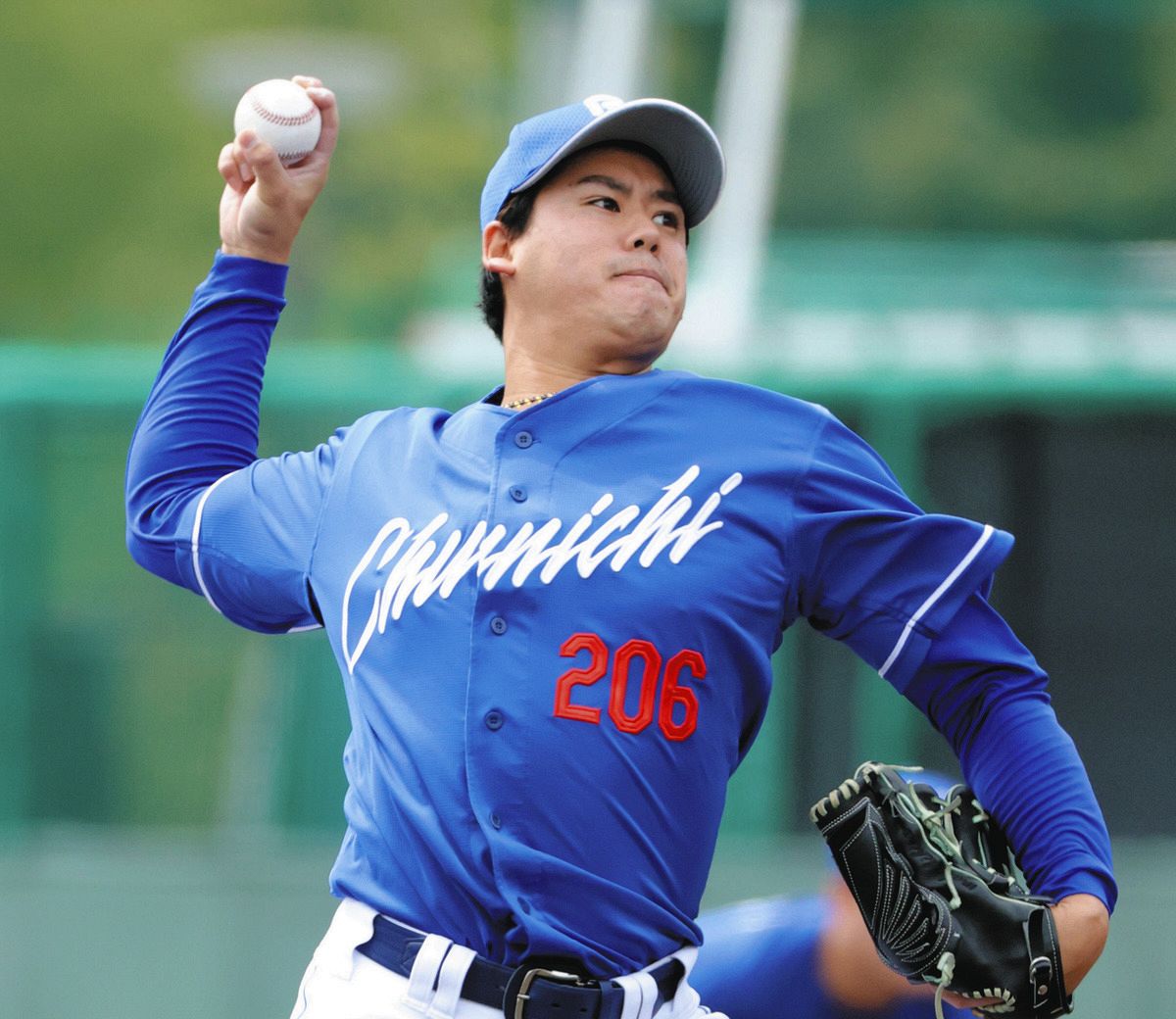 中日2軍】松木平優太、6回2失点で2勝目 7安打許しながら粘りの投球で