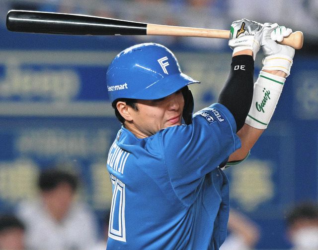 日本ハム 松本剛 選手 バッティンググローブ 手袋-