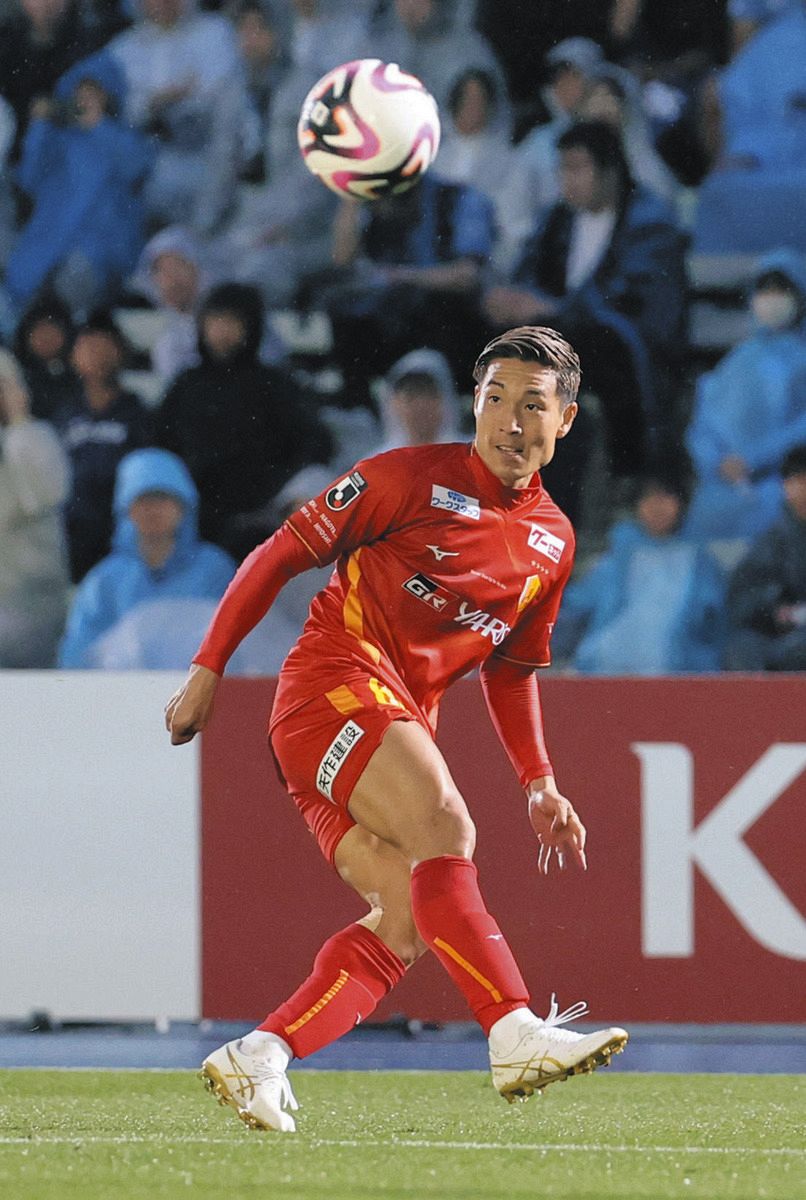名古屋グランパス】山中亮輔、4月のアキレス腱部分断裂から復帰即途中