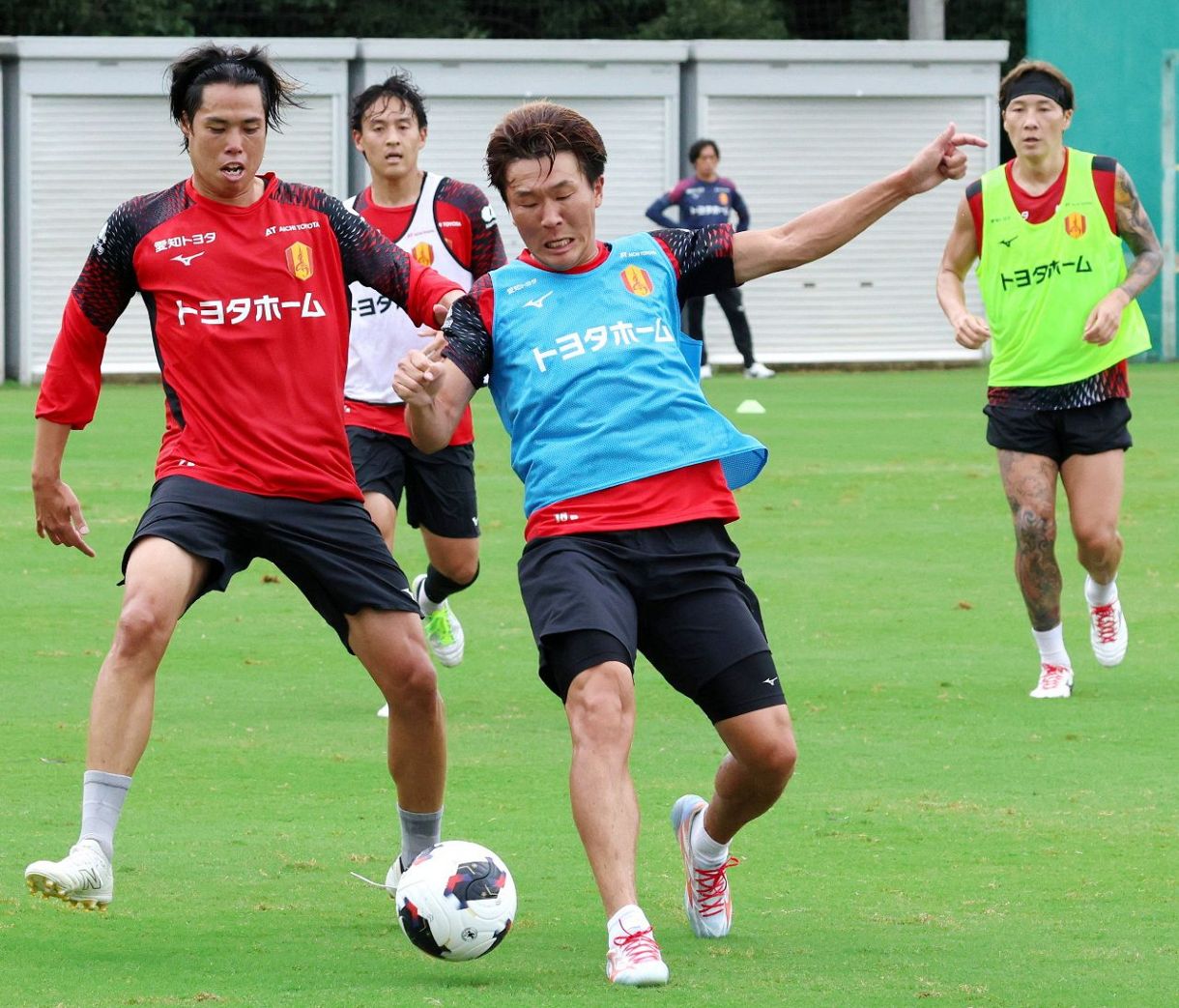 ◇名古屋グランパス 長崎戦に向け調整 9月9日の公開練習【フォト