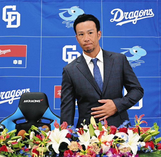 バット1本でのし上がった和製大砲・福田永将「やり切った。今はスッキリしています」【中日】引退会見：中日スポーツ・東京中日スポーツ