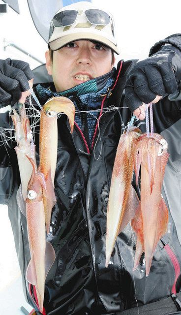 冬の沖イカ ヤリが旬真っ盛り 勝山港 新盛丸 から出船 中日スポーツ 東京中日スポーツ