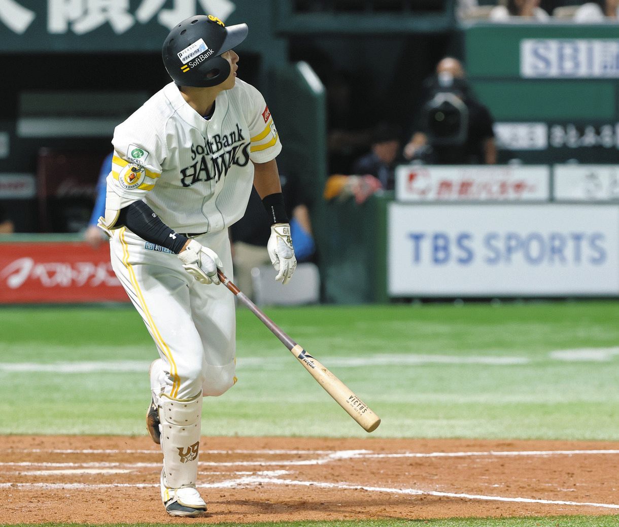 ◇「さすが」すぎる一発！ソフトバンク・柳田悠岐、8回に先制3ラン