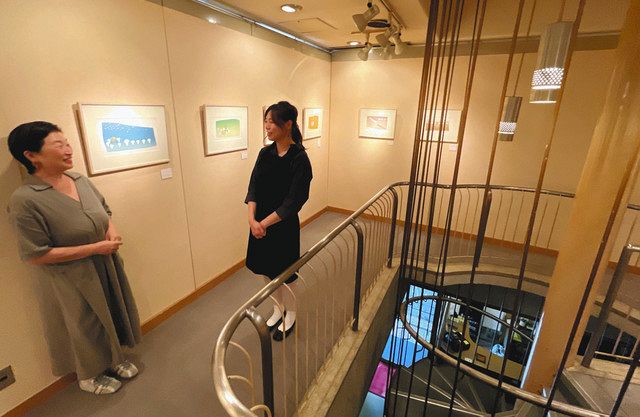 生と死のあわいの世界描く 金沢 入善の版画家・玉分さん個展：北陸中日